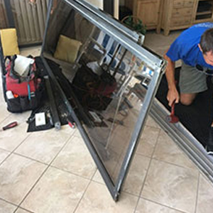 sliding glass door frame repair Pine Hills